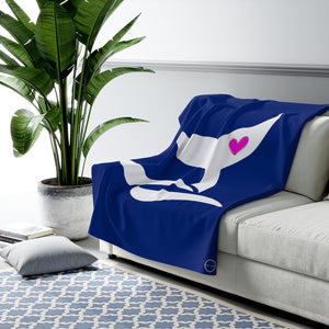 Whales Tale Sherpa Fleece Blanket | SaltAndBlueLife