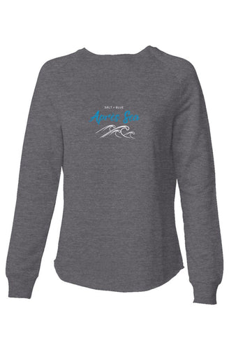 Womens Lightweight Wash Sweatshirt | Apres Sea Collection Womens Lightweight Sweatshirt | SaltAndBlueLife