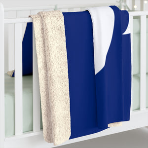 Whales Tale Sherpa Fleece Blanket | SaltAndBlueLife