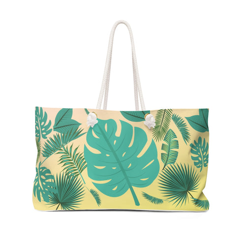 Palm Print Weekender Bag | SaltAndBlueLife