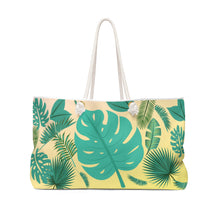 Load image into Gallery viewer, Palm Print Weekender Bag | SaltAndBlueLife