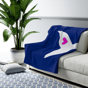 Whales Tale Sherpa Fleece Blanket | SaltAndBlueLife