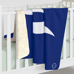 Whales Tale Sherpa Fleece Blanket | SaltAndBlueLife